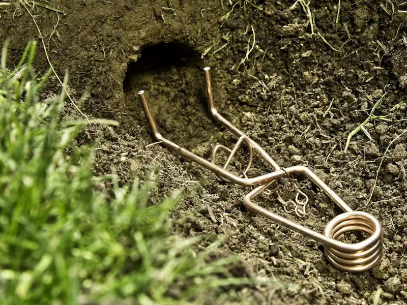 Pièges mécaniques à taupes utilisés par notre taupier à Château-Thébaud